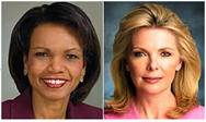 c0 former Secretary of State Condoleezza Rice and South Carolina banker Darla Moore