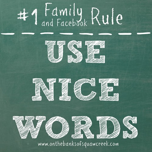 Use Nice Words