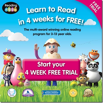 Learn to Read in 4 Weeks for FREE with Reading Eggs Learn to Read in 4 Weeks for FREE with Reading Eggs