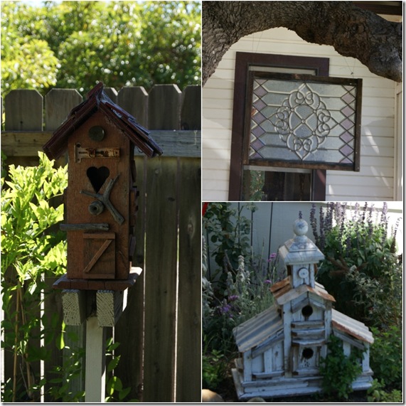 Bird Houses Collage