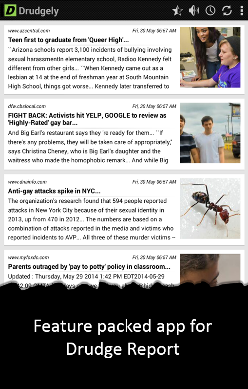 Drudge Report Screen 1