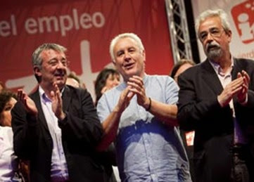 Cayo Lara, Angel Pérez, Gregorio Gordo (2)