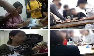Nườm nượp cảnh đóng tiền “chống trượt” tại khoa Ngoại ngữ, Đại học Công nghiệp Hà Nội. Nườm nượp cảnh đóng tiền “chống trượt” tại khoa Ngoại ngữ, Đại học Công nghiệp Hà Nội.
