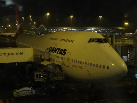 Companie aeriana Australia: avion Qantas