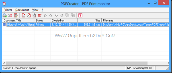 Creating PDFs Made Easy With PDFCreator