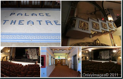palace theatre collage