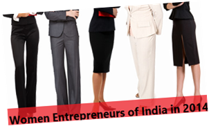 Women Entrepreneurs of India in 2014