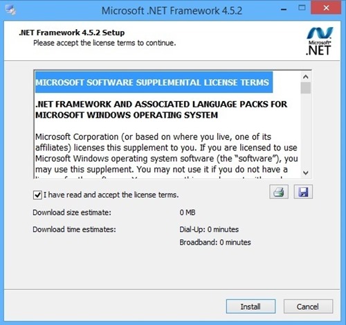 Microsoft .NET Framework 4.5.2 (Offline Installer)x32x64 (andicang)