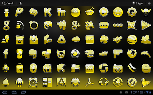 Next Launcher Theme Bombus - náhled
