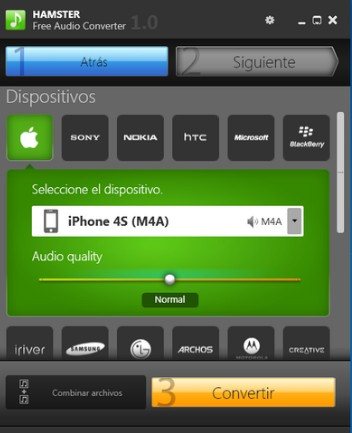 Hamster Free Audio Converter