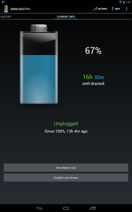 BatteryBot Pro - screenshot