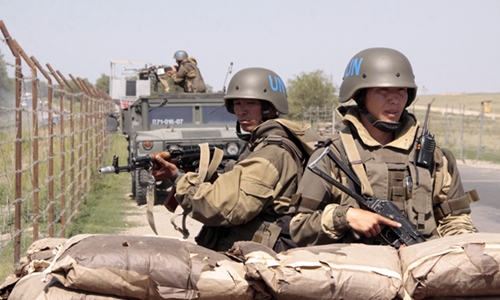 Международные миротворческие учения "Степной орел-2013"