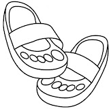 Dibujos De Chanclas Para Colorear Dibujos De Chanclas Para Colorear