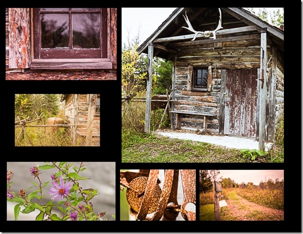 Trappers Cabin collage