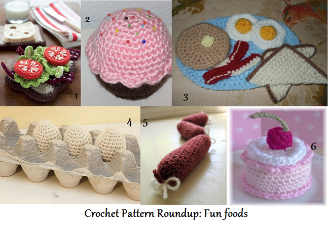 roundup - crochet foods
