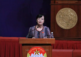 Bà Nguyễn Thị Quyết Tâm cho hay sẽ theo đuổi đến cùng trong vụ việc Thủ Thiêm. Bà Nguyễn Thị Quyết Tâm cho hay sẽ theo đuổi đến cùng trong vụ việc Thủ Thiêm.
