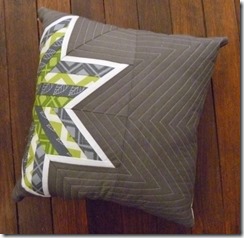 Paper pieced cushion