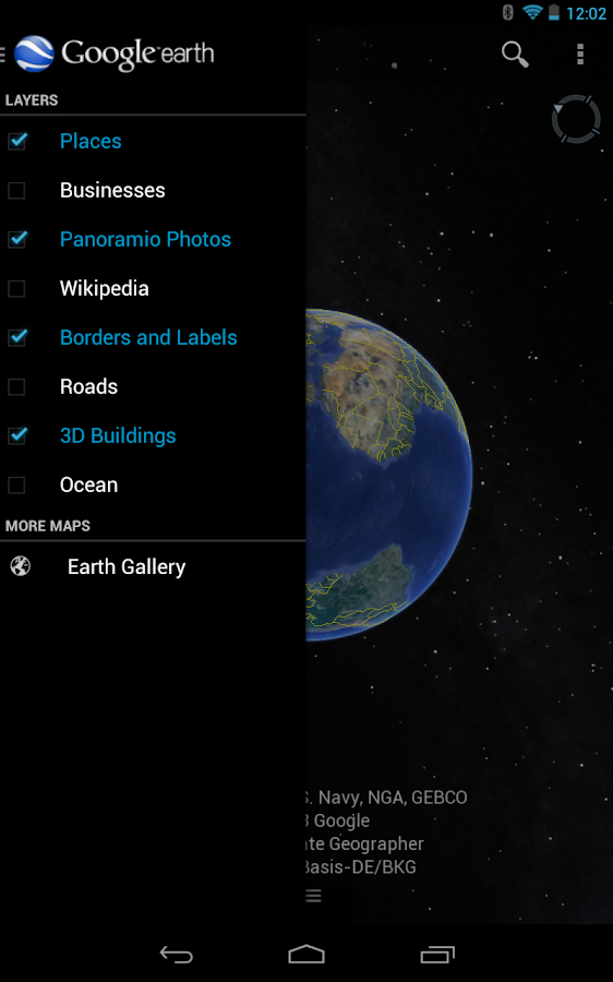 Google Earth screenshot