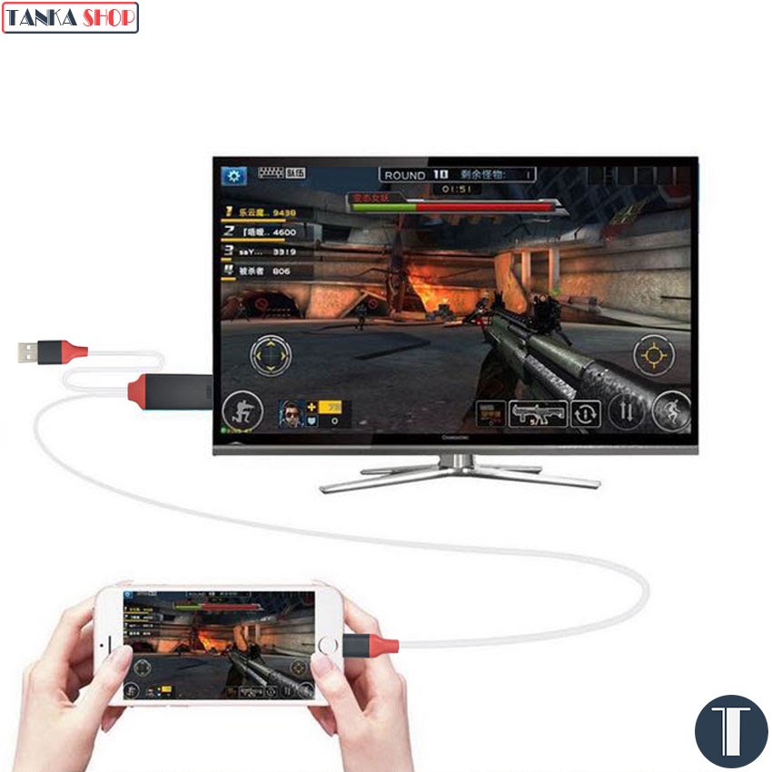 Cáp HDMI cho iPhone Cáp kết nối iphone với tivi