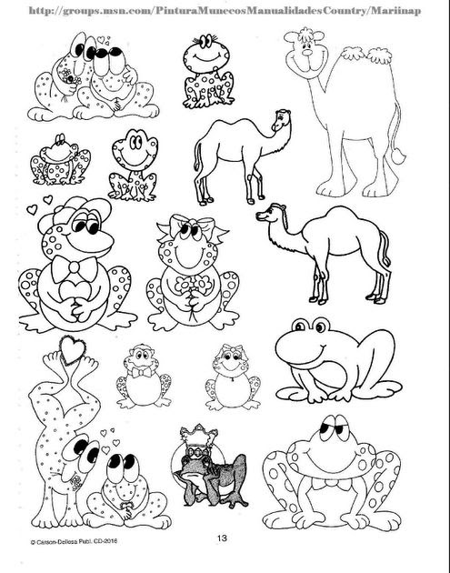 Dibujos Para Colorear De Animales Salvajes Y Domesticos | Dibujos I