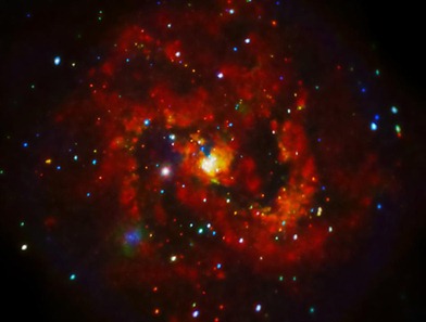 supernova  SN 1957D na galáxia M83