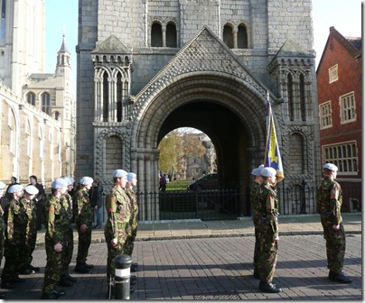 Suffolk Online - Remembrance Sunday In Bury St Edmunds