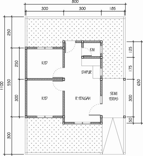 Rumah Desain Denah Rumah Type 36 Rumah Desain Denah Rumah Type 36