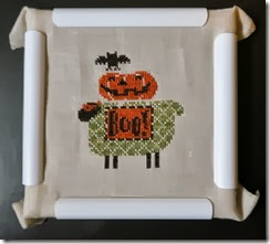 Counted Cross Stitch Boo