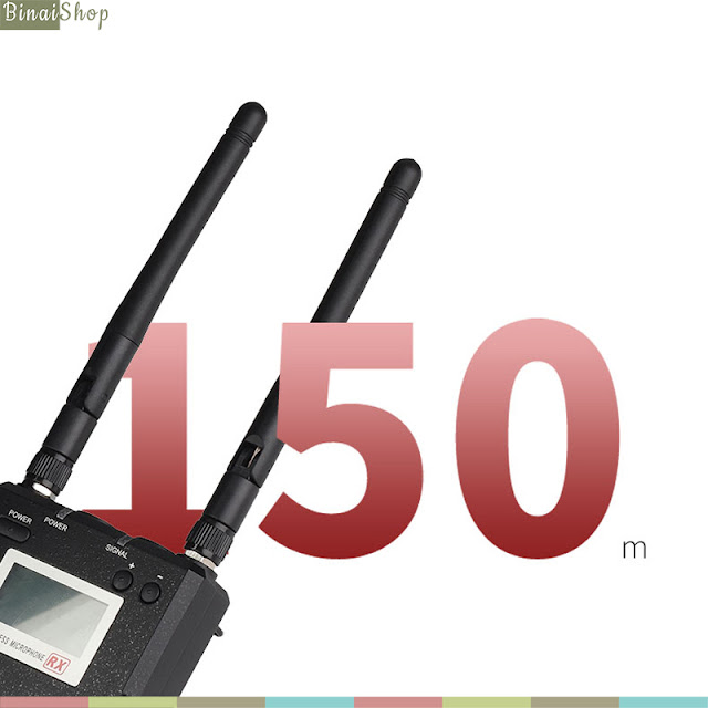Lensgo LWM-338C - Micro Không Dây Sóng UHF