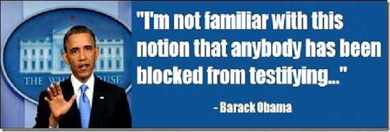 Obama lying about blocking whistleblowers