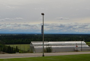 greenhouse at the University of Alaska