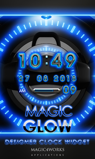 Glow Magic Digital Clock