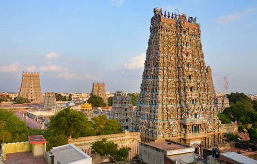 Madurai temple, India
