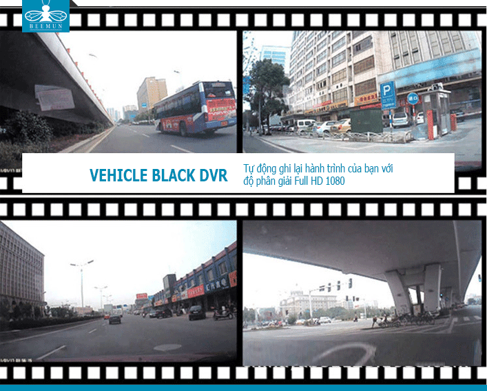 Camera hành trình cho ô tô Vehicle Black DVR