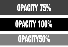 opacity range opacity range
