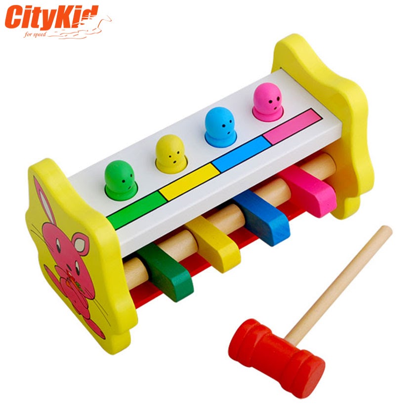 Đồ chơi bằng gỗ cho bé Đồ chơi gỗ cho bé Percussion 02