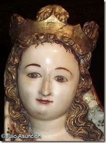 Sonrisa de la Virgen de Huarte