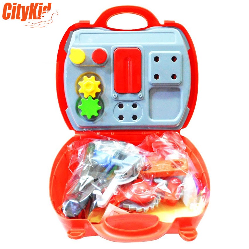 Bộ đồ chơi sửa chữa bộ dụng cụ sửa chữa đồ chơi bowa 8011