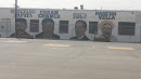 Murals of Past Mexican Leaders