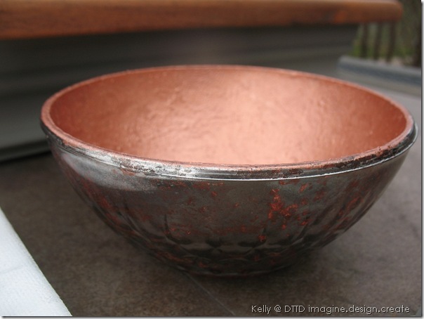 copper mercury glass
