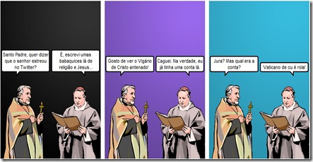 Witty Comics   O Papa Desbocado no Twitter
