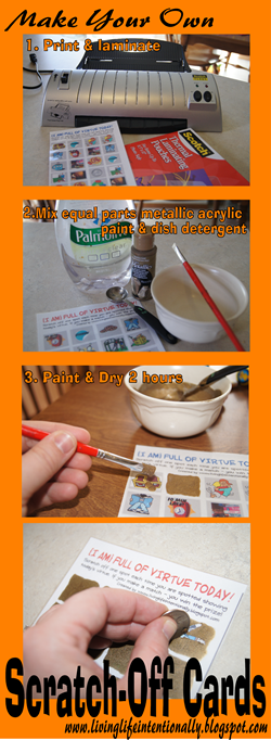 How to make your own scratch off cards How to make your own scratch off cards