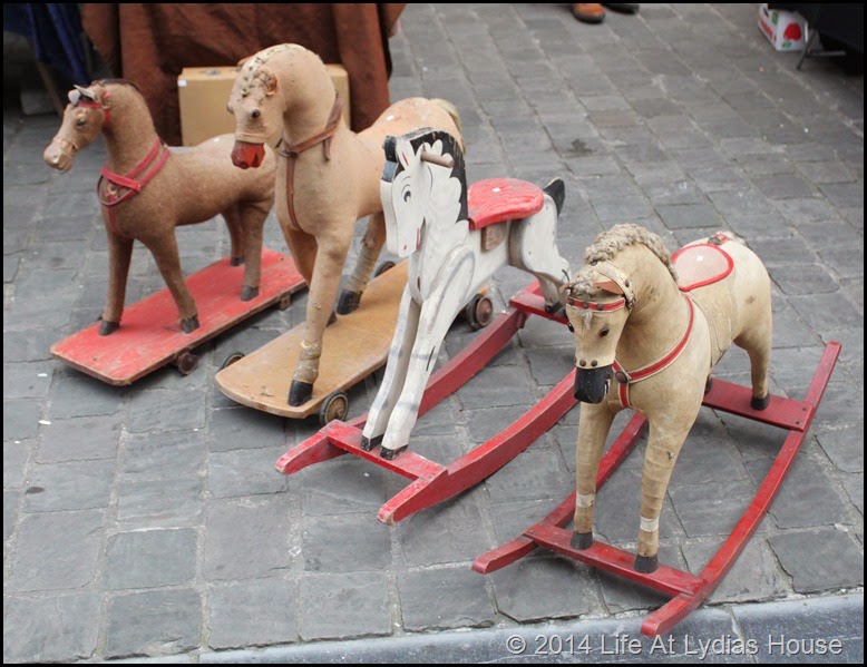 Antique rocking horses