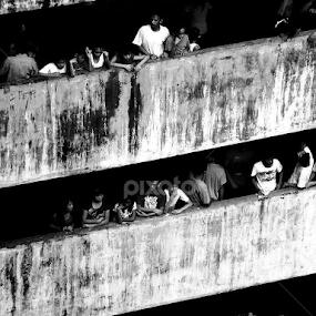 Fujifilm F300 Tenement Building by Jeg Garcia - City,  Street & Park Street Scenes