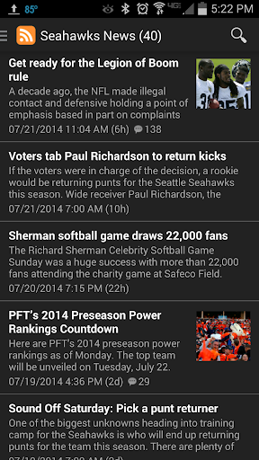 News - Seattle Football