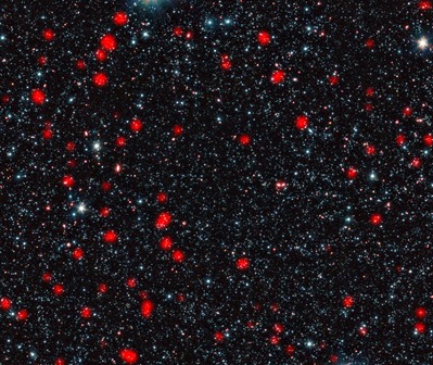 formação de estrelas em galáxias distantes