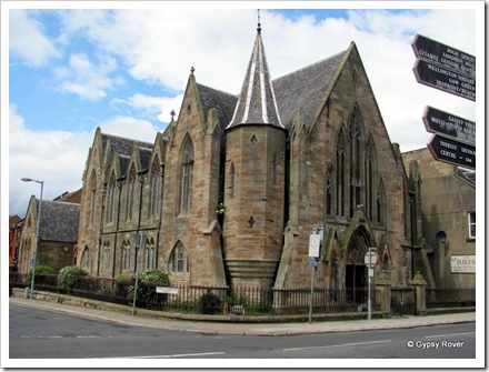 A beautiful church in Ayr now dis-used.