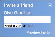 Invitacion de gmail para un amigo