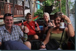 sunset tour of Bangkok canals