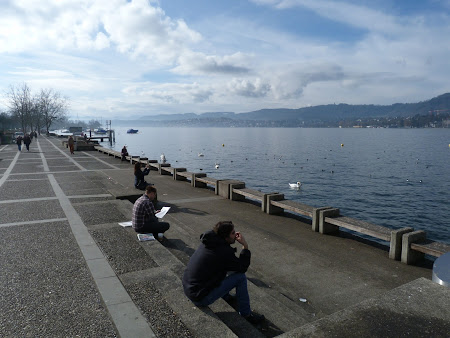 Obiective turistice Zürich: Pe malul lacului Zurich